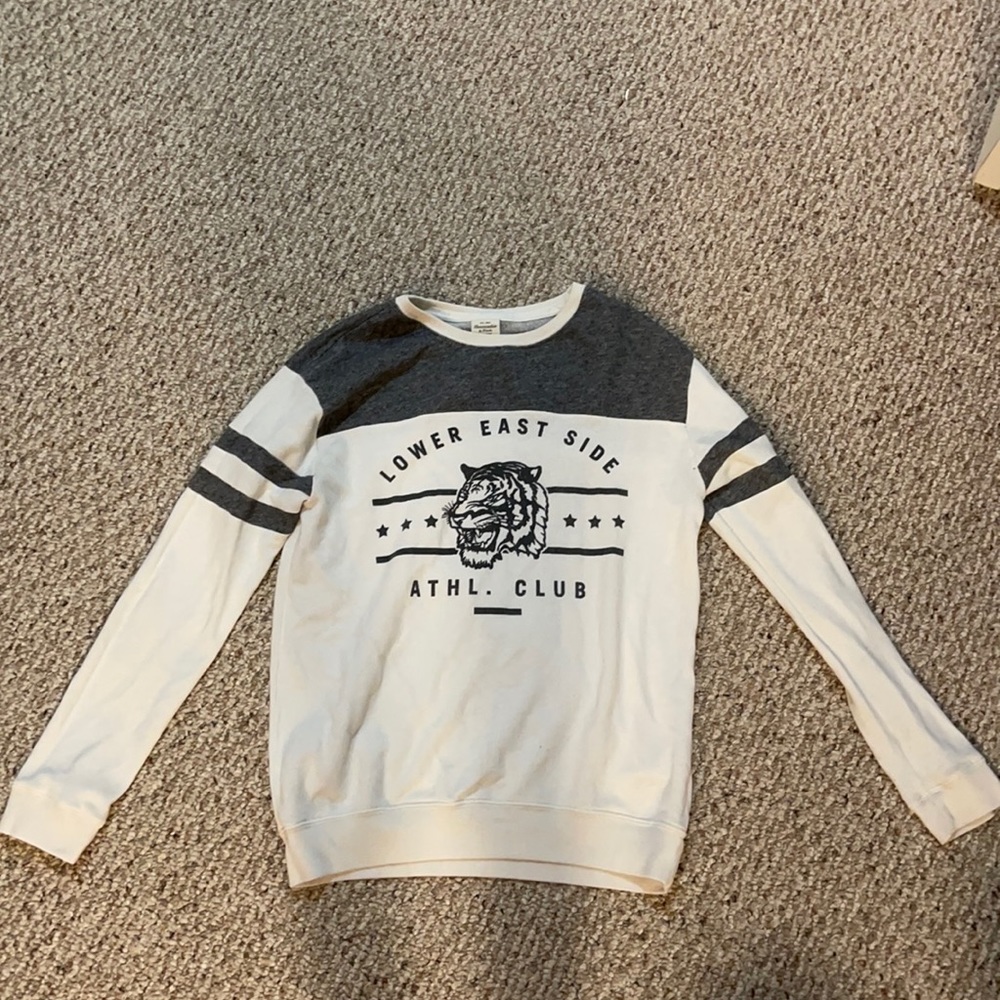 Abercrombie and Fitch colorblock sweatshirt